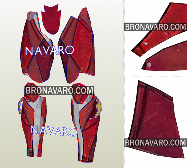 Load image into Gallery viewer, Ezra Miller Flash Costume Pattern