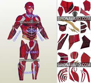 Flash Armor Foam Template
