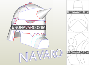 FullMetal Alchemist Helmet Pepakura