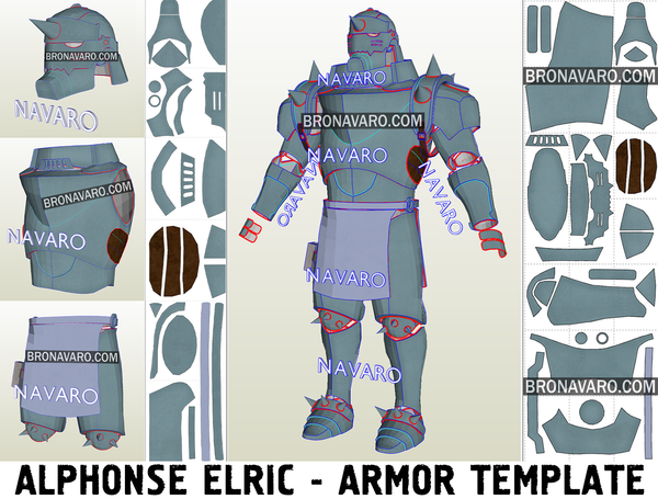 Load image into Gallery viewer, Fullmetal Alchemist Alphonse Armor Eva Foam
