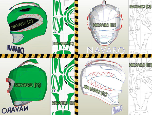 Load image into Gallery viewer, green ranger foam helmet