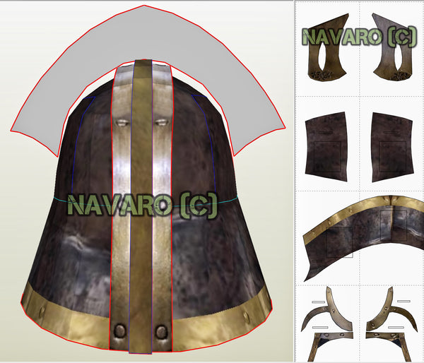 Load image into Gallery viewer, knight printable template