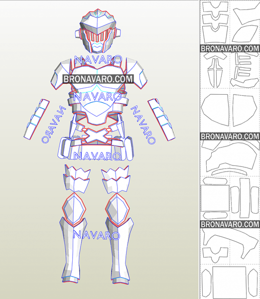 Load image into Gallery viewer, Goblin Slayer Armor PDO
