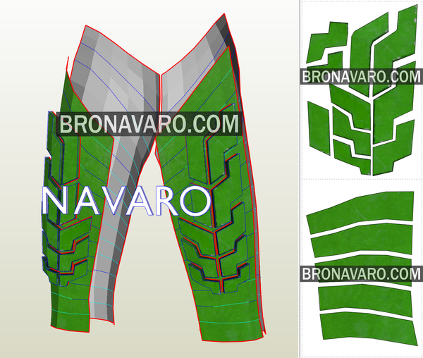 Load image into Gallery viewer, Green Goblin Eva Foam Template