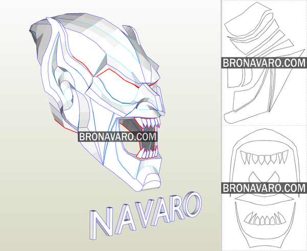 Load image into Gallery viewer, Green Goblin Helmet PDO