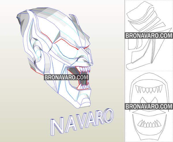 Load image into Gallery viewer, Green Goblin Helmet PDO