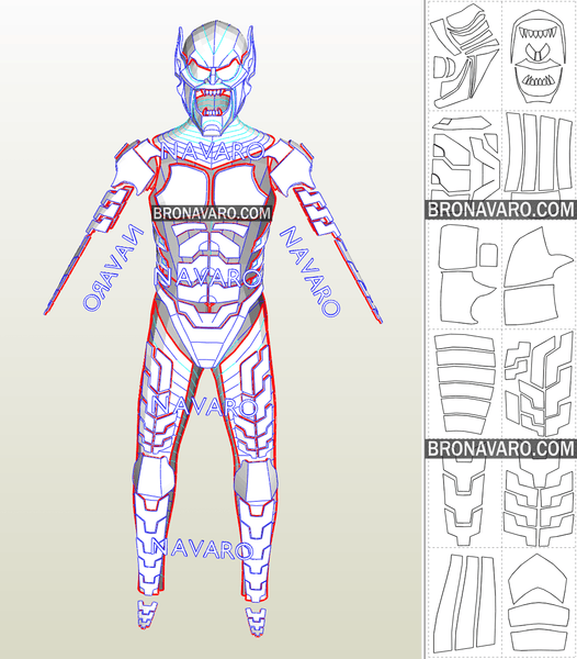 Load image into Gallery viewer, Green Goblin Pepakura
