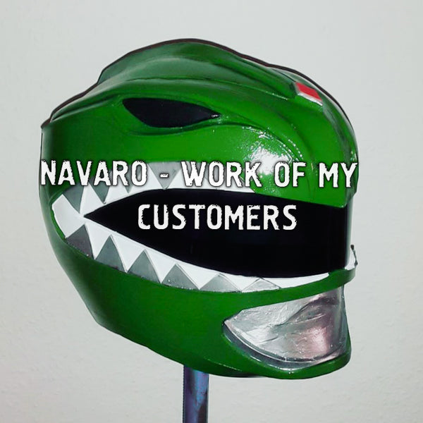 Load image into Gallery viewer, Green Ranger Armor - Dragon Shield - Green Power Ranger Cosplay - Power Ranger Costume - Power Ranger Cosplay Template - Eva Foam Template