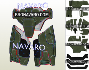 Halo Cosplay Armor Pattern