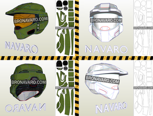Halo Infinite Cosplay Helmet Pattern