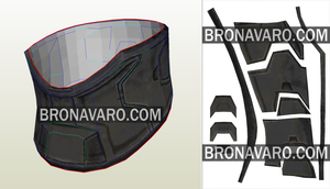 Halo Master Chief Neck Template