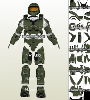 Master Chief Spartan Armor Cosplay