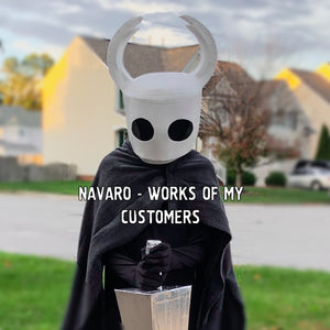 HOLLOW KNIGHT - Template / Pattern - Hollow Knight Cosplay - Hornet Helmet - Hollow Knight Mask - Eva Foam - Pepakura / PDF