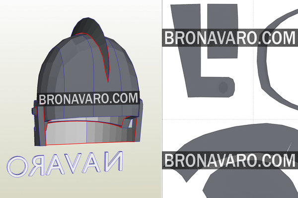 Load image into Gallery viewer, Iron Giant Helmet Pepakura