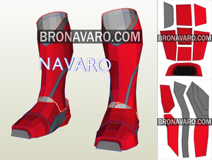 Iron Man Foam Pattern