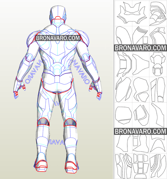 Load image into Gallery viewer, Iron Man Mark 85 Armor Pepakura
