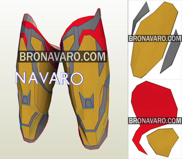 Load image into Gallery viewer, Iron Man Mark 85 Template