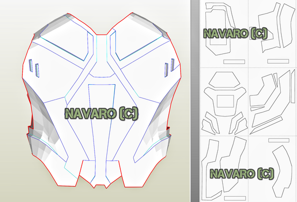 Load image into Gallery viewer, iron man armor pdo