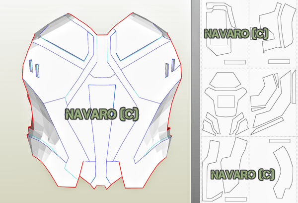 Load image into Gallery viewer, iron man armor pdo