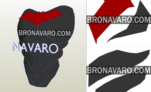 Load image into Gallery viewer, Jason Todd - Red Hood Armor Pattern