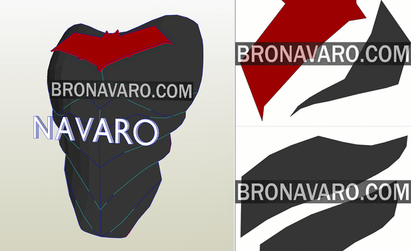 Load image into Gallery viewer, Jason Todd - Red Hood Armor Pattern