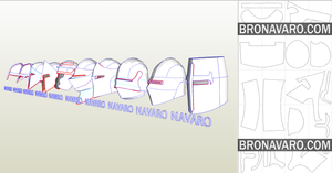 Knight Helmet Eva Foam Template