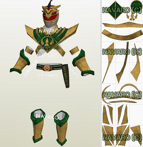 Load image into Gallery viewer, Lord Drakkon Eva Foam Template