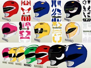 power rangers helmet pepakura