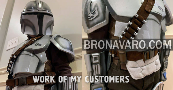 Load image into Gallery viewer, Mandalorian Costume Printable Template
