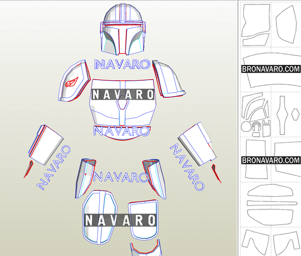 Load image into Gallery viewer, Mandalorian Armor Pdo