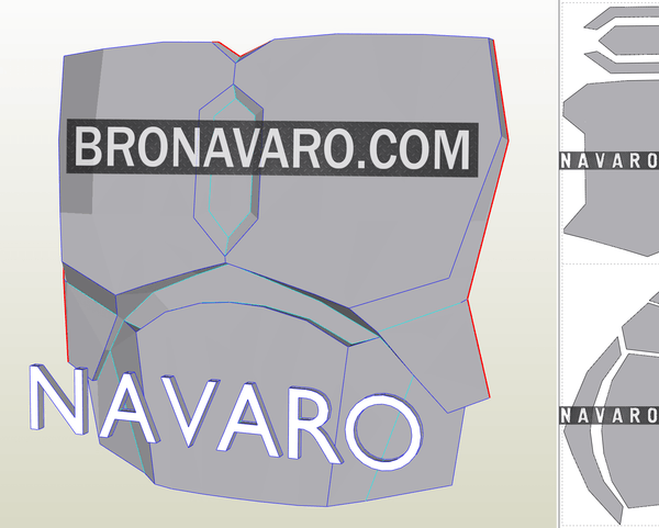 Load image into Gallery viewer, Mandalorian Armor Template