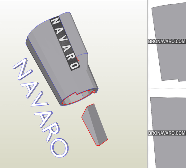 Load image into Gallery viewer, mandalorian bracer pattern
