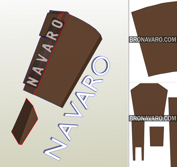 Load image into Gallery viewer, Mandalorian Bracer template