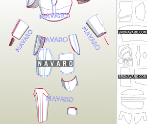 Mandalorian printable template
