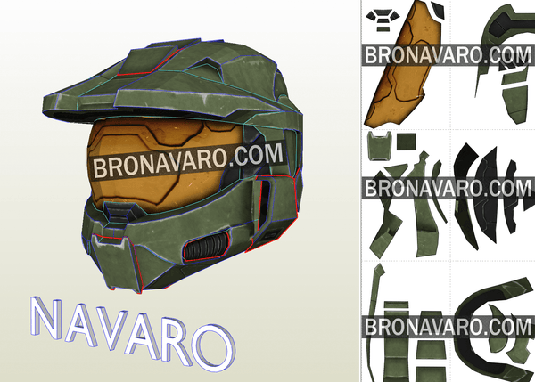 Load image into Gallery viewer, Master Chief eva foam helmet