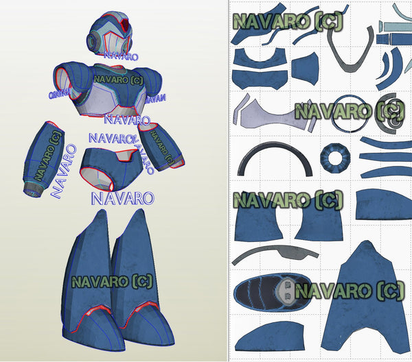 Load image into Gallery viewer, mega man foam