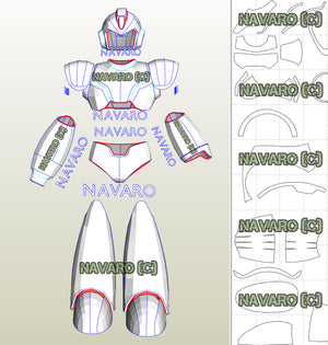 mega man costume diy