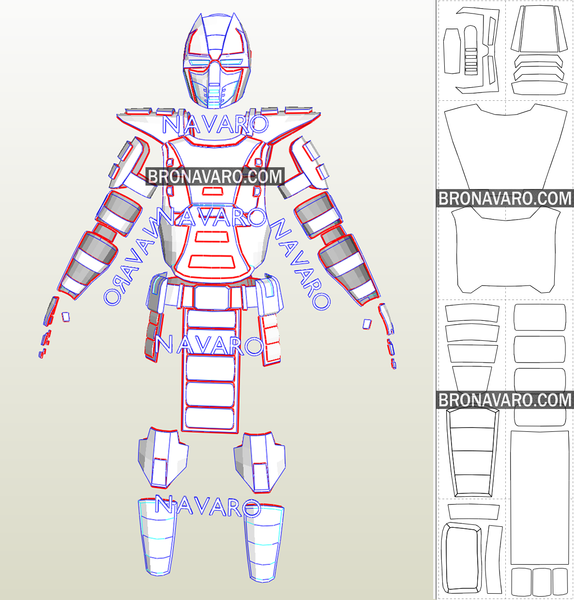 Load image into Gallery viewer, Mortal Kombat Armor Pepakura