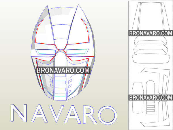 Load image into Gallery viewer, Mortal Kombat Mask Pepakura