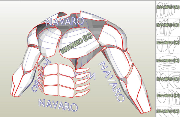 Load image into Gallery viewer, Muscle Suit torso