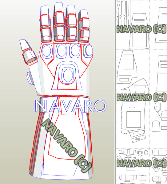 Load image into Gallery viewer, iron man nano gauntlet pdo