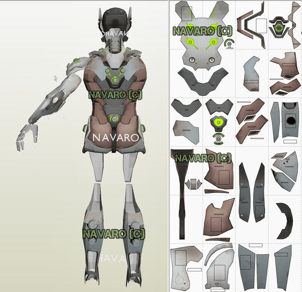 Load image into Gallery viewer, genji cosplay armor