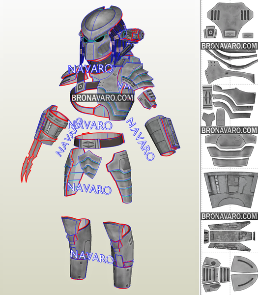 Load image into Gallery viewer, Predator Armor Eva Foam