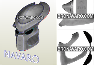 Predator Helmet Pattern