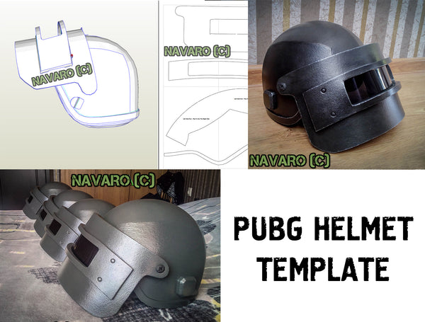 Load image into Gallery viewer, pubg helmet pepakura