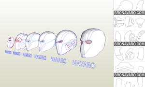 Red Hood - Jason Todd - Helmet and Mask Templates