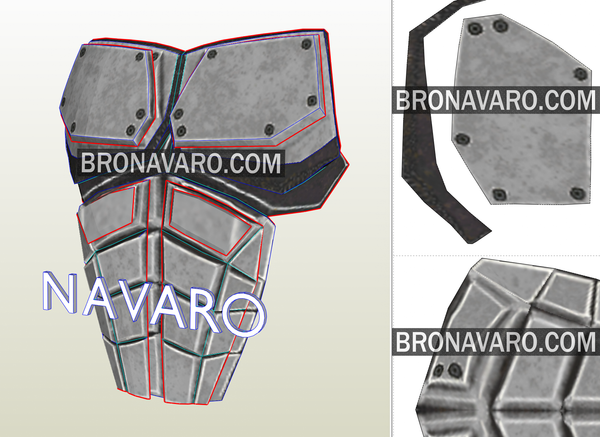 Load image into Gallery viewer, Red Hood Armor Chest Plate Pepakura