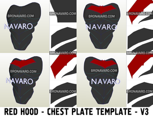 Jason Todd Chest Armor Template