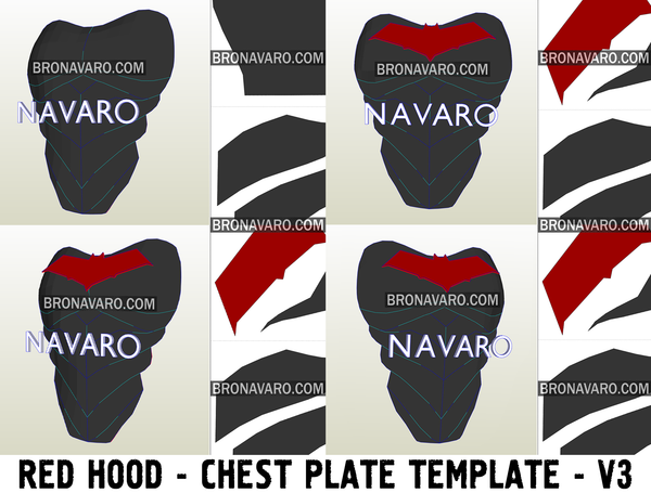 Load image into Gallery viewer, Jason Todd Chest Armor Template