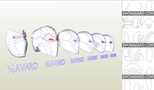 Red Hood Helmets Pepakura Templates